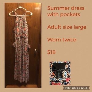 Dress with pockets